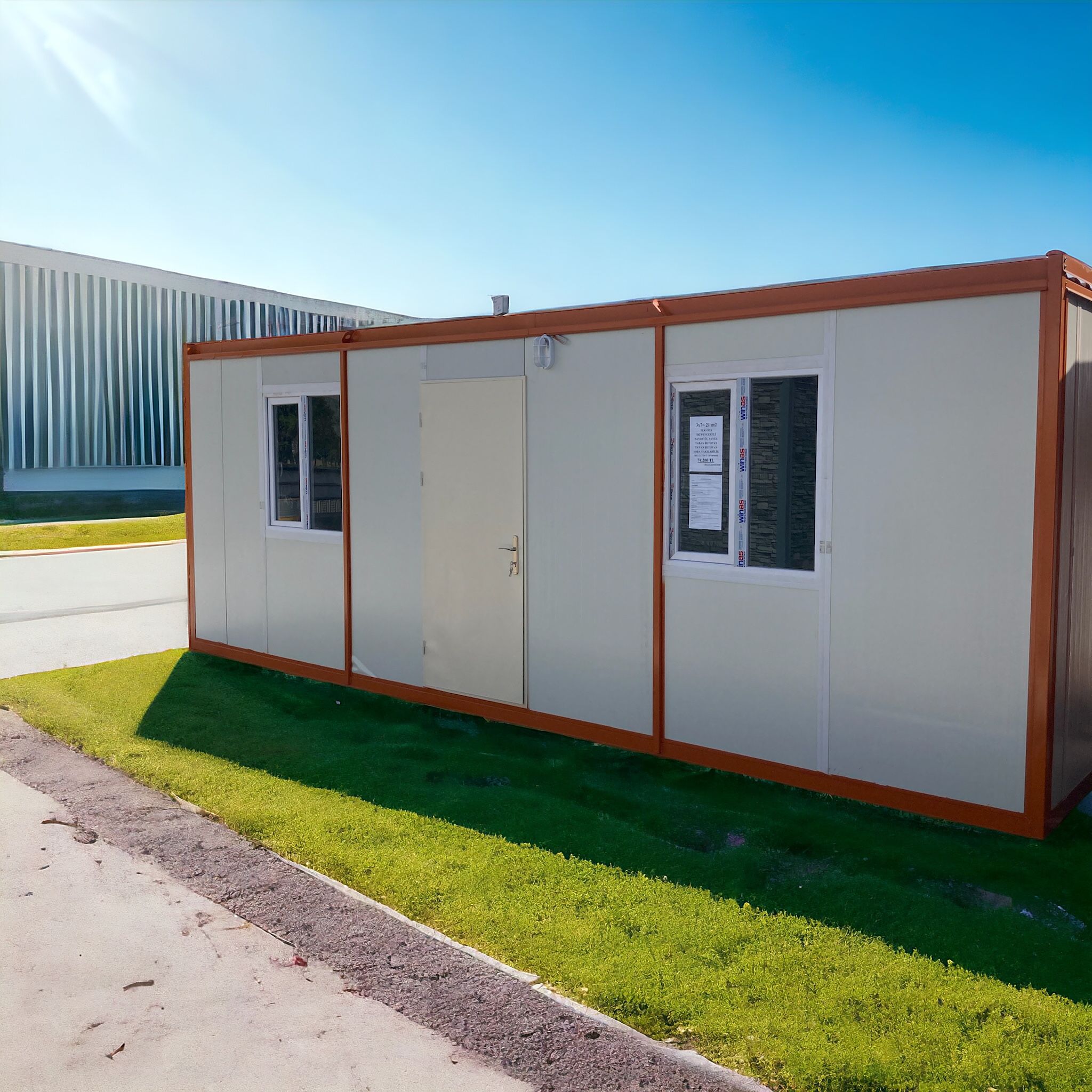 Soba Yakılabilir Konteyner