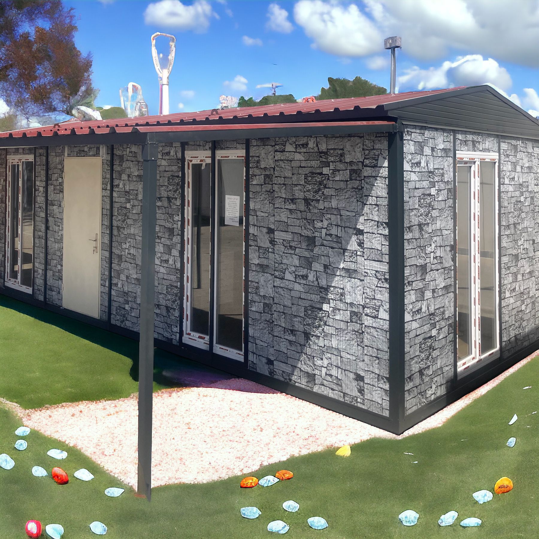 Fransız Pencereli Konteyner