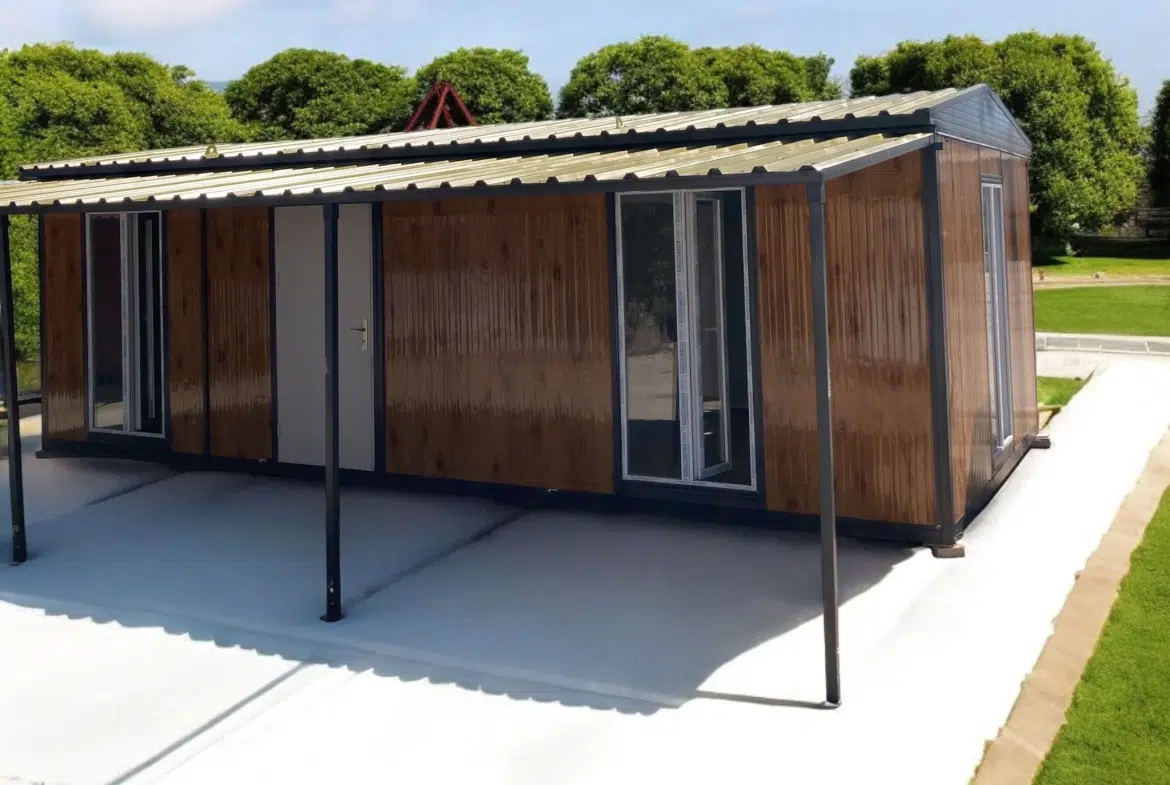Çatılı Verandalı Konteyner