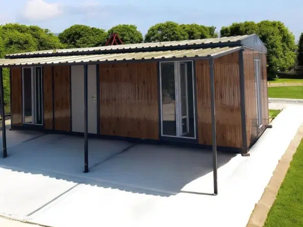 Çatılı Verandalı Konteyner