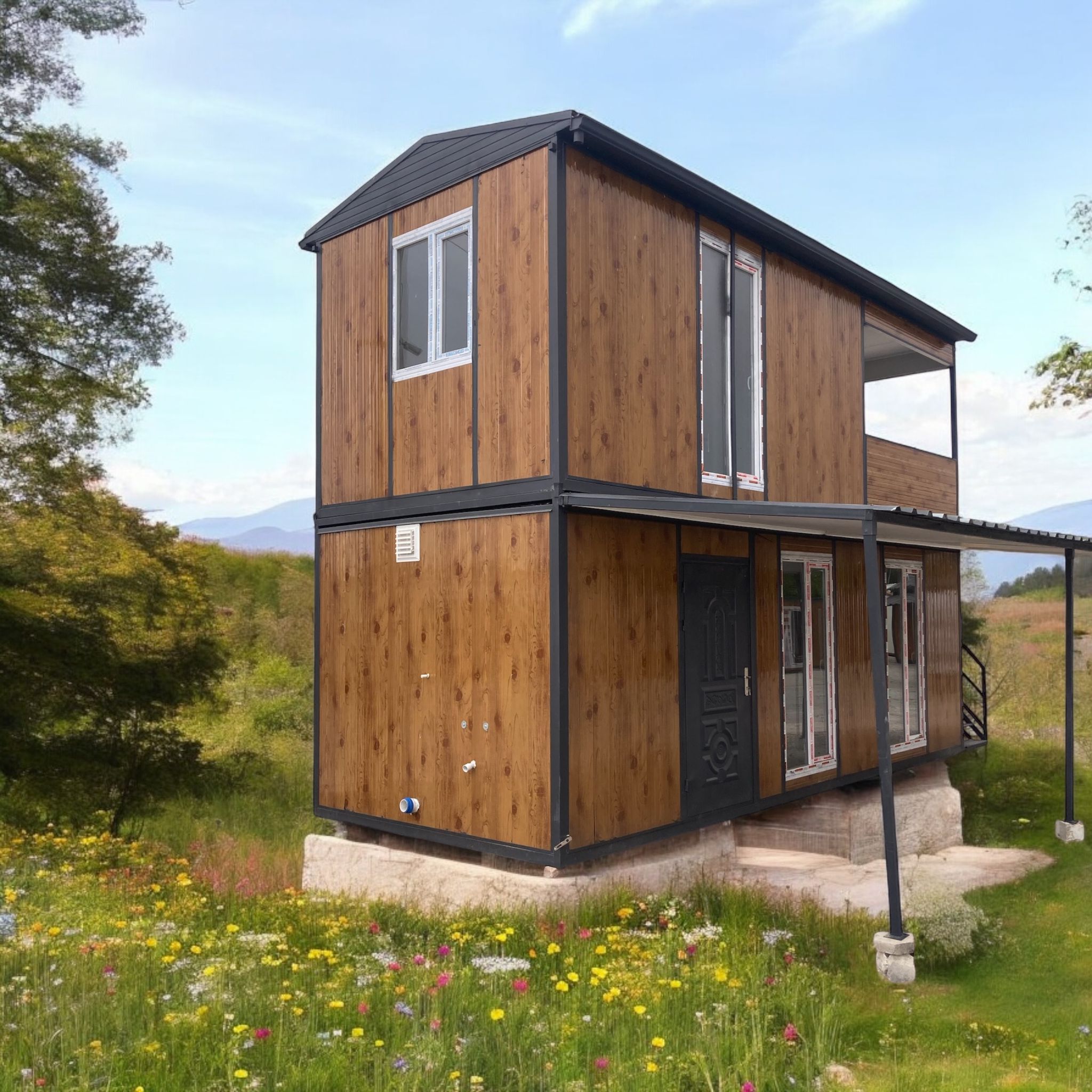 42 metrekare Konteyner