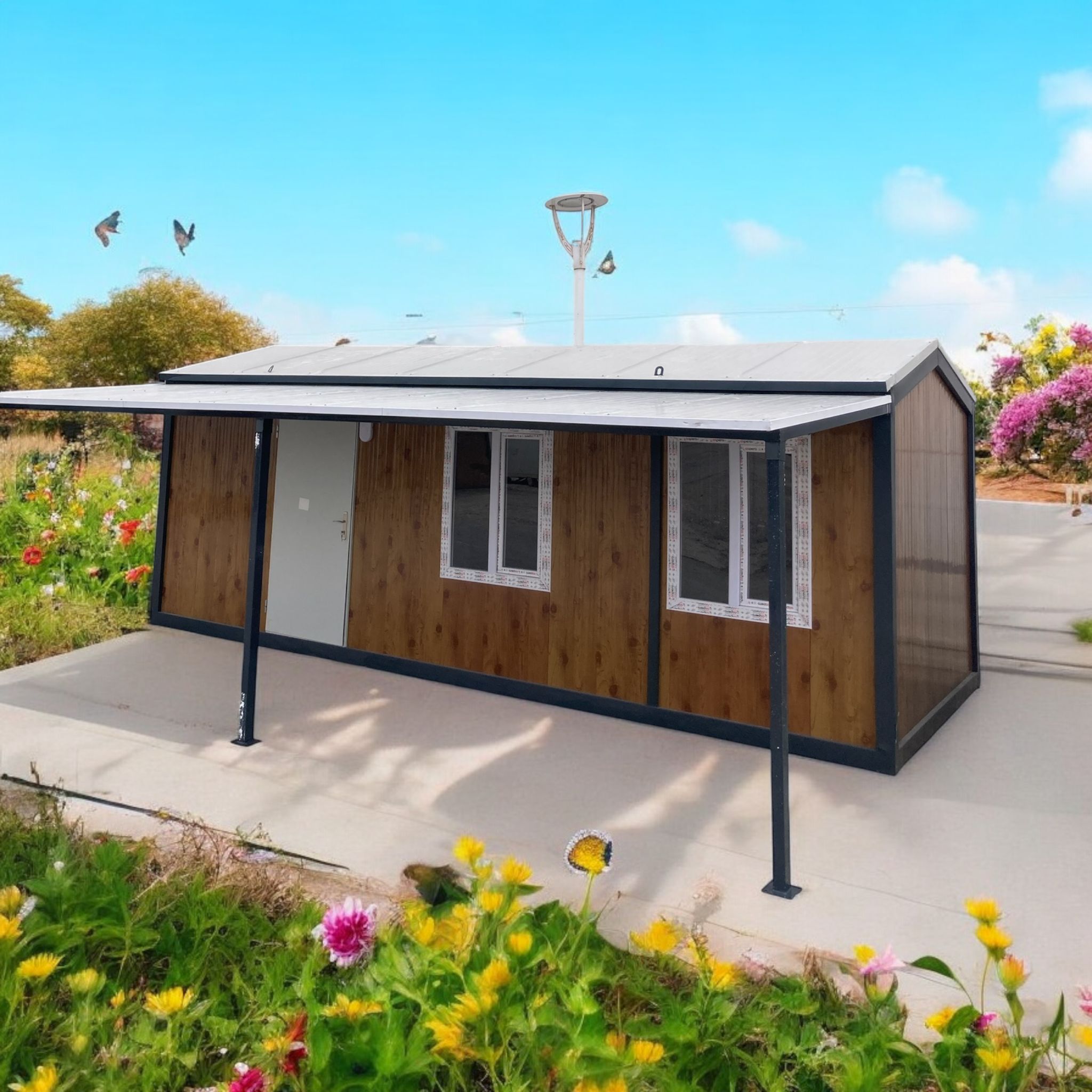 Kırma Çatı Konteyner