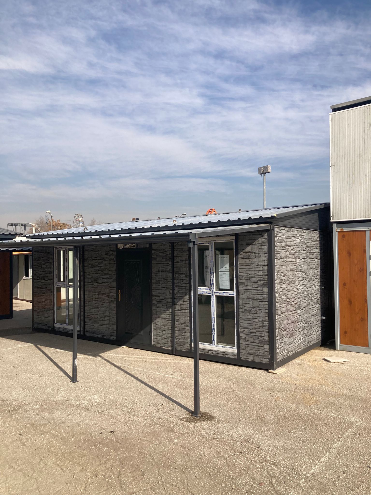 42 metrekare Konteyner