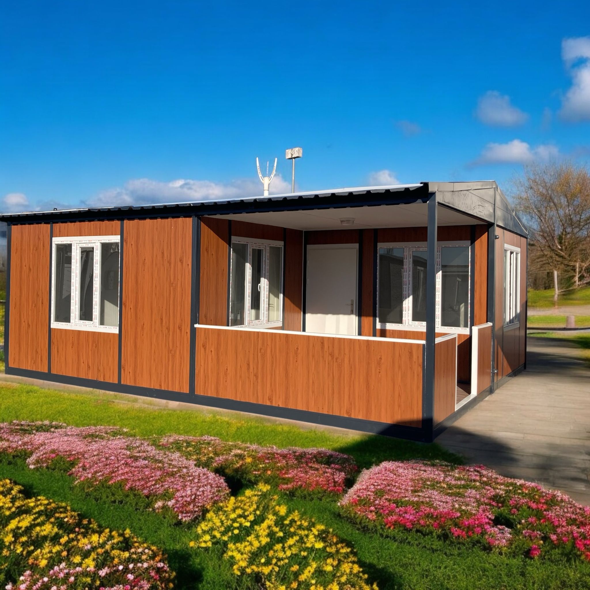 42 metrekare konteyner