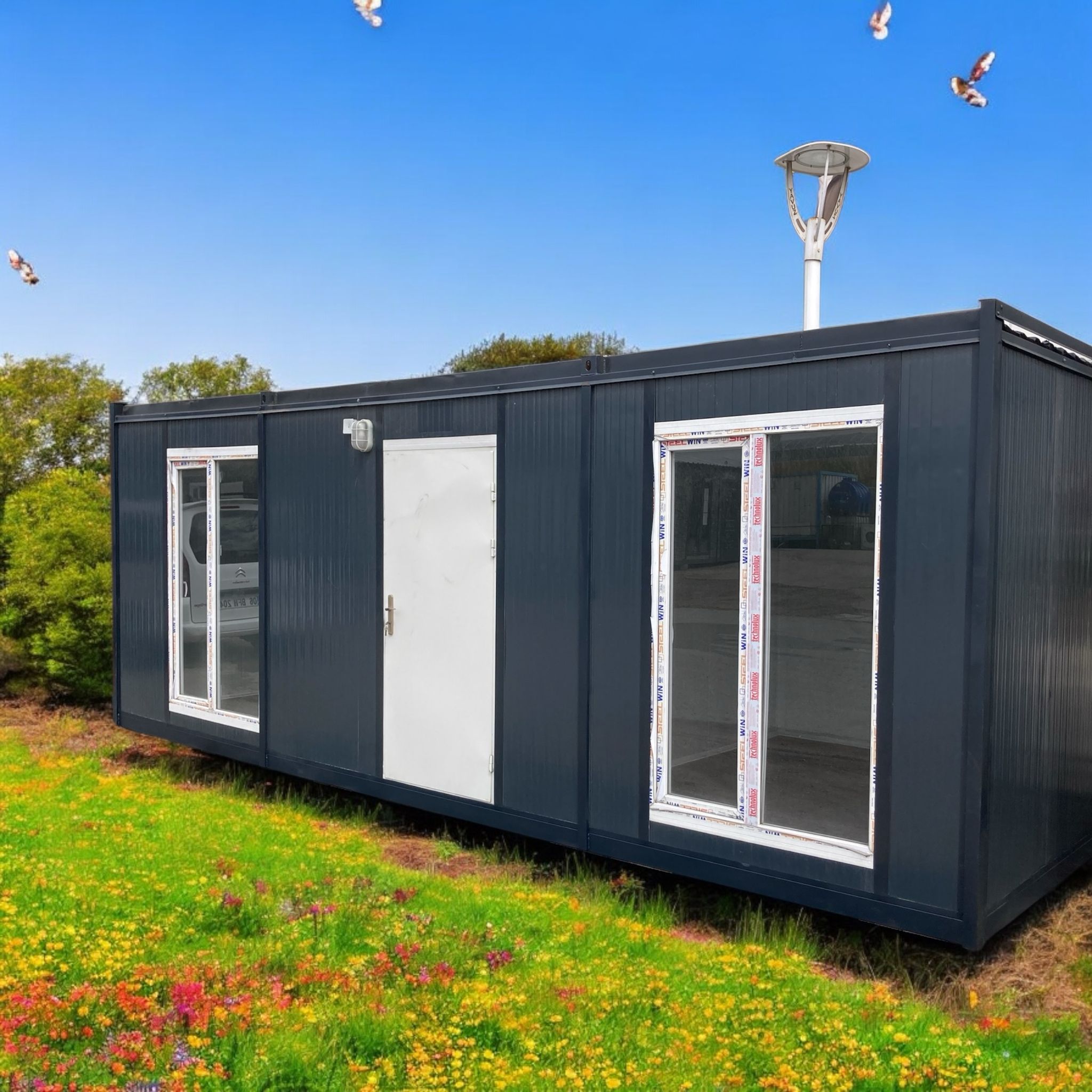 Büyük Pencereli Konteyner