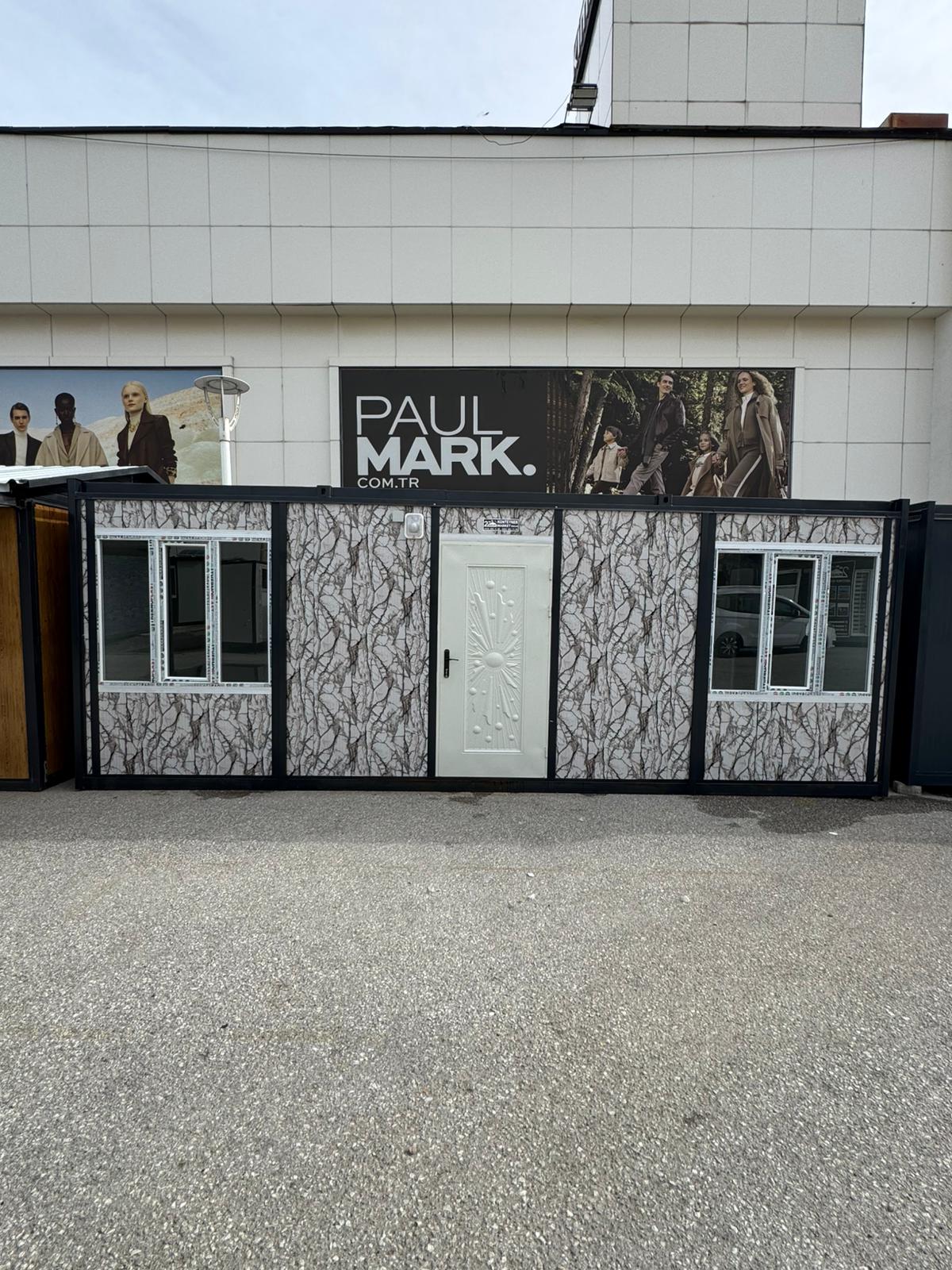 21 metrekare konteyner